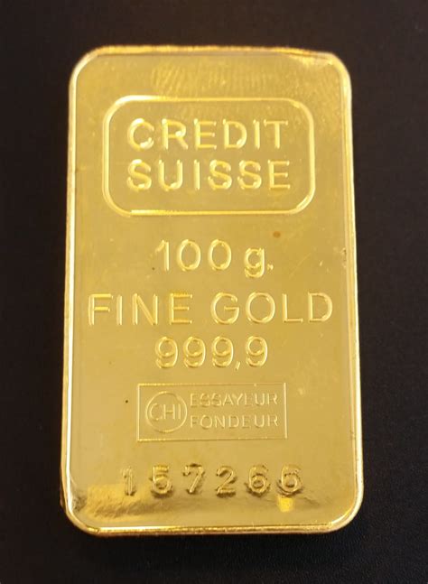goldbarren  feingold  credit suisse aurum edelmetallshop