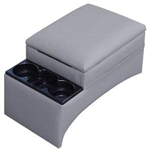 amazoncom console bench seat contractors universal gray automotive