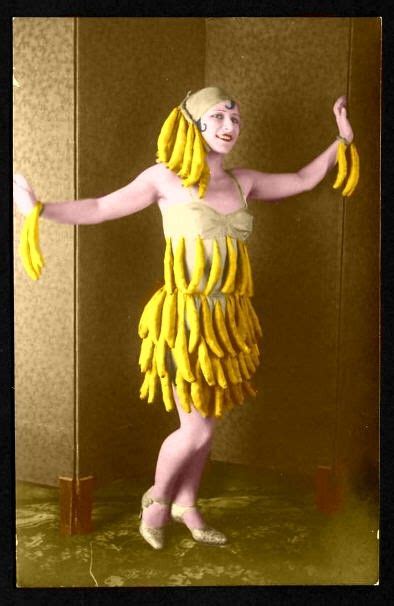 even in the roaring 1920s bananas were still the
