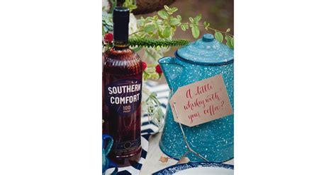 southern comfort country and western bridal shower ideas