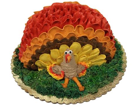 Turkey Cake Feathers Aggie S Bakery And Cake Shop