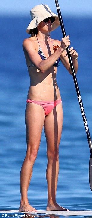 Anna Rawson Shows Off Slender Physique On Holiday With Husband Ted