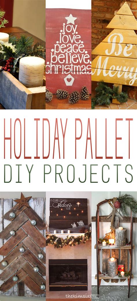 holiday pallet diy projects  cottage market