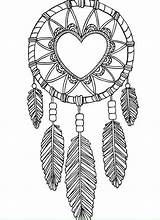 Catcher Dreamcatcher sketch template