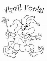 Fools April Coloring Fool Printable Pages Look Colouring Sketch Craft Kids Color Printables sketch template