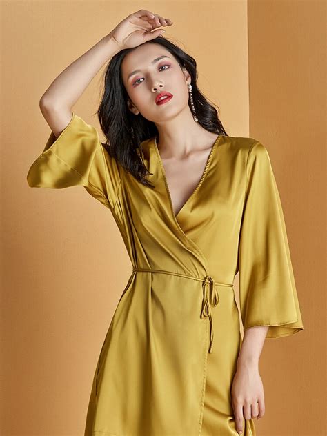 2019 new bathrobe robe lingerie sexy sexy robe women for spring and