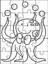Puzzles Marinos Bebeazul Jigsaw sketch template