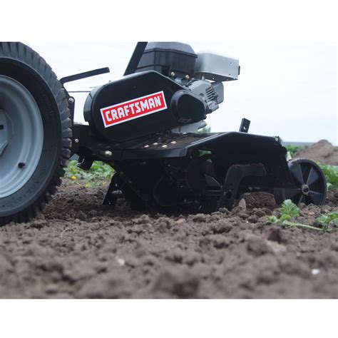 craftsman universal rear tiller lawn garden tractor attachments tillers cultivators