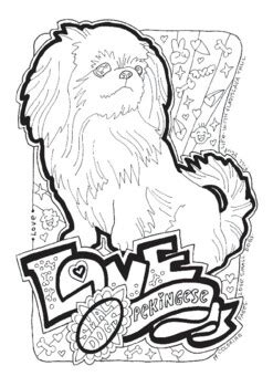 coloring pages small dogs printable  file  fill  life vt