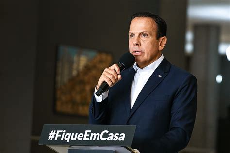 João Doria Critica Negacionismo Do Governo Federal Para Lidar Com A