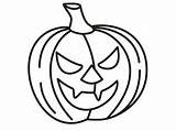 Pumpkin Halloween Coloring Pages Kids Printable Color Drawing Pumpkins Print Goomba Sheets Shopkins Simple Cute Children Creepy Scary Easy Sheet sketch template