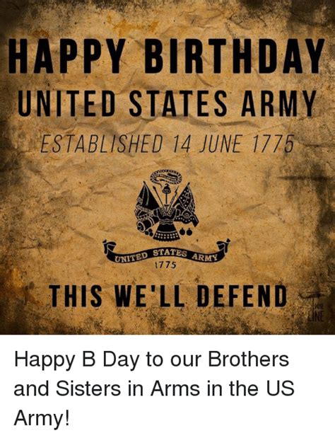 happy birthday united states army military quotes army quotes armys birthday happy birthday