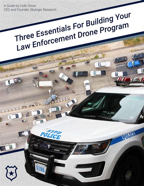 building  law enforecement drone program skylogic research drone analyst