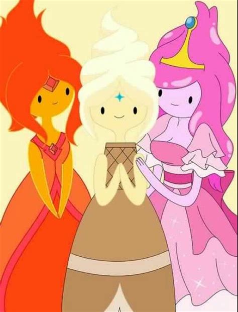 Adventure Time Flame Princess Frozen Yogurt Princess And Princess