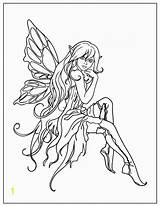 Coloring Pages Printable Fairies Dark Adults Fairy Colouring Beautiful Angel Color Adult Tooth Divyajanani Azcoloring Drawings Choose Board Tattoo sketch template
