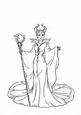 Maleficent Coloring Pages Evil Color Printable Movie Line Clipart Getdrawings Getcolorings Print Library Popular Books Luna sketch template