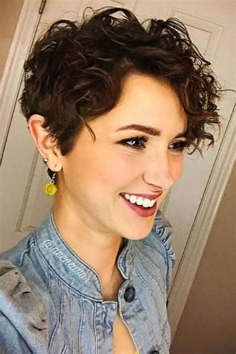 Short Haircuts For Thick Curly Hair 2021