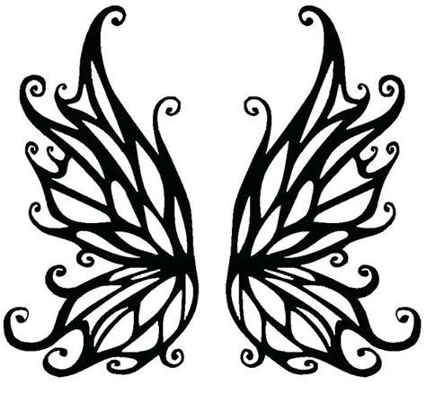 fairy wings drawing    clipartmag