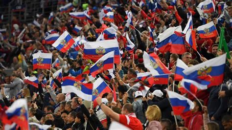 fifa world cup 2018 russian fans celebrate once maligned team as