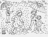 Deszcz Rainy Kolorowanki Dla Kolorowanka Druku Malowankę Wydrukuj Drukowanka Bestcoloringpagesforkids sketch template