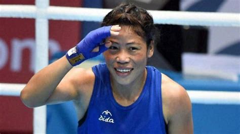 cwg 2018 mary kom one win away from gold as indian boxers