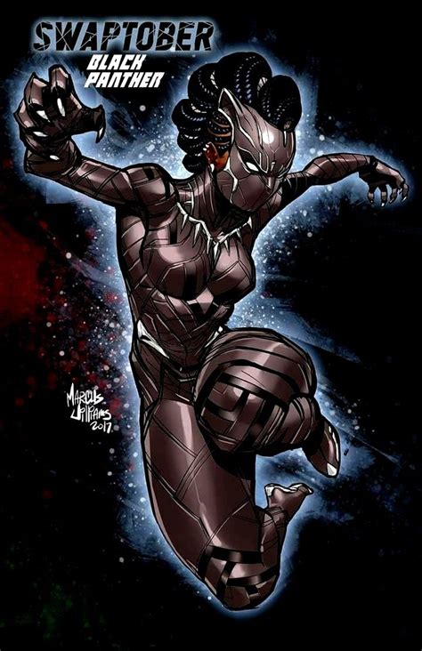 Black Panther Art Black Panther Marvel Female Black Panther Black