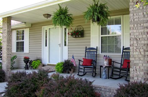 decorating ideas  front porch  style pertaining  size