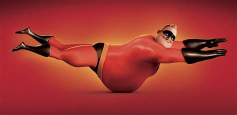 fat incredible  incredibles   movies movies animated movies funny hd wallpaper