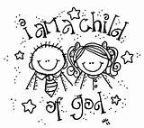 Coloring God Am Child Pages Special Lds Clipart Loves Clip Kids Jesus Melonheadz Church Sunday Printable Children Illustrating Bible School sketch template