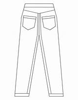 Jeans Coloring Blue Pages Getcolorings Color Printable sketch template