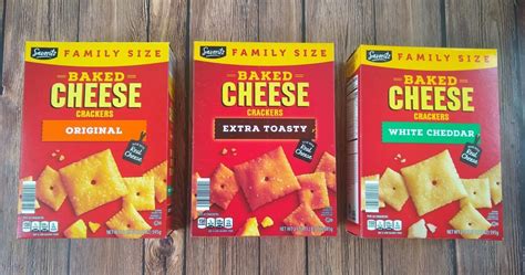 savoritz baked cheese crackers aldi reviewer