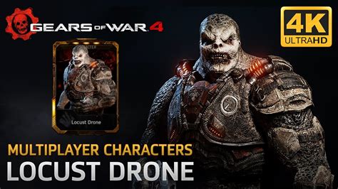 gears  war  multiplayer characters locust drone youtube