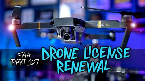renew  part  drone pilot license youtube