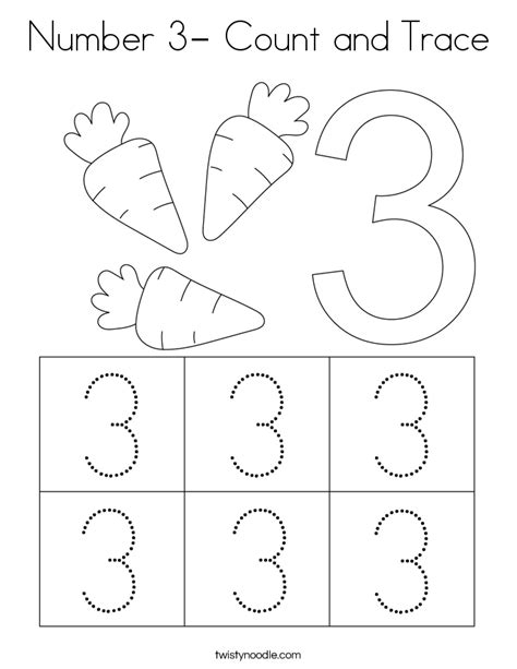 number  preschool printables worksheets coloring pages  kids