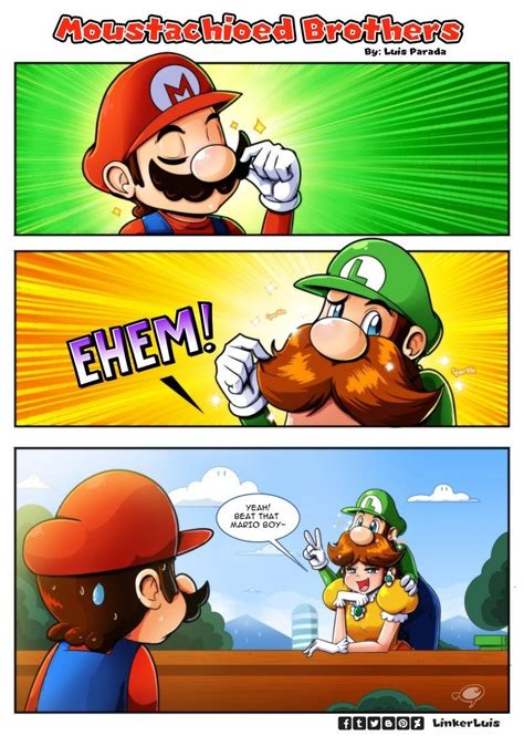 Luigi Has It Better Mario Funny Mario Comics Super Smash Bros Memes