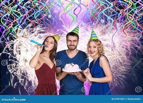 people  cake celebrate happy birthday stock image image  colour female