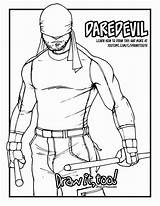 Daredevil Coloring Pages Punisher Drawing Draw Netflix Dare Too Getcolorings Drawittoo Costume Tutorial Season Color Nice Template Devil sketch template