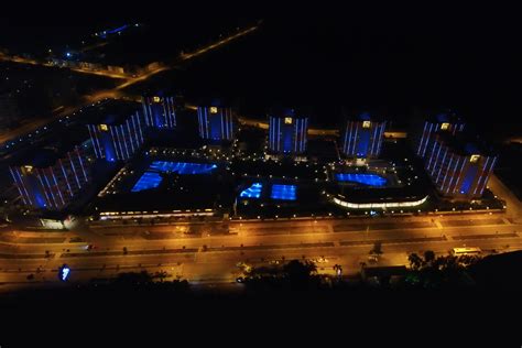 corendon hotels grand park lara hotel arc architectural led lighting