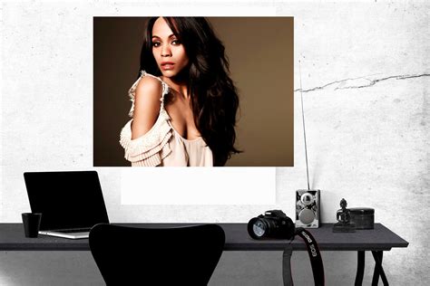 Zoe Saldana Poster 24x36 Art Poster 24x36 Unframed Age Adults