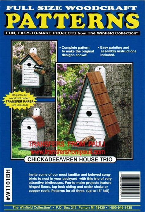bird   chickadee birdhouse plans