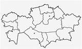 Kazakhstan Map Blank Provinces Pngkey sketch template