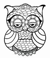 Coloring Pages Owl Print Getcolorings sketch template