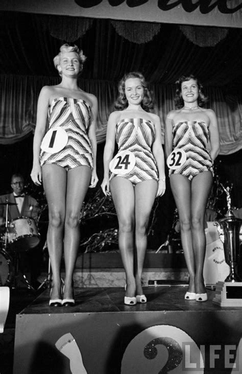 Vintage Everyday Beautiful Legs Contest 1949