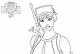 Fortnite Coloring Pages Line Girl Royale Battle Printable Character Kids Print Sketches Info Game Color Sketch Male Categories sketch template