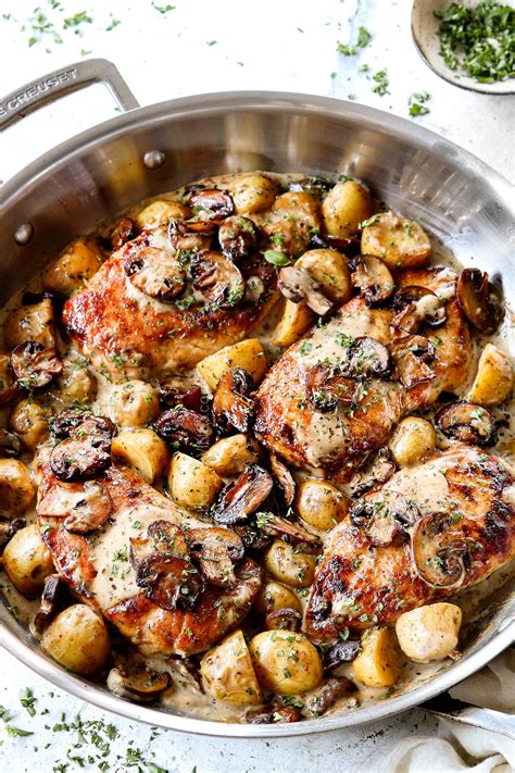 Chicken Mushroom Recipes For An Easy Homemade Dinner Kitchn Hot Sex