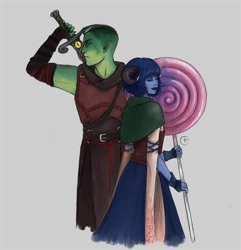 Carmen On Instagram “fjord And Jester From Critical Role