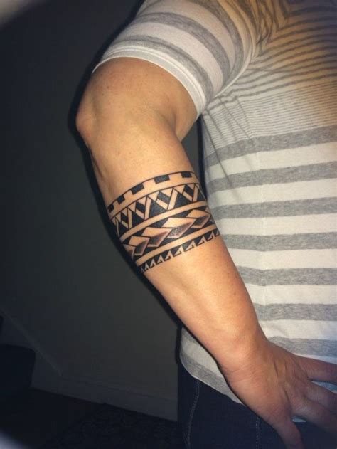 Armband Filipino Tribal Tattoo Forearm