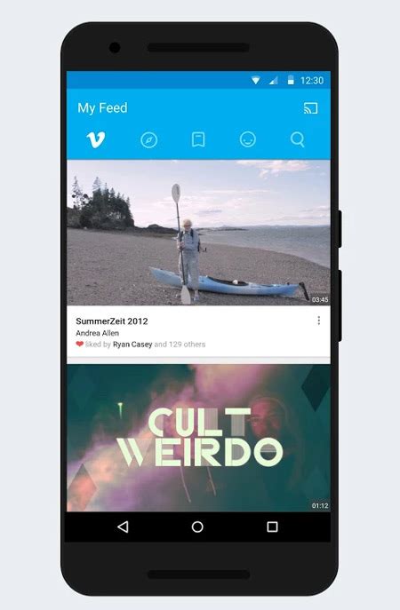 vimeo android app uitgebreid met ondersteuning chromecast