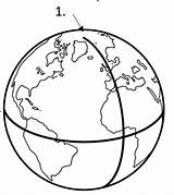 Equator sketch template