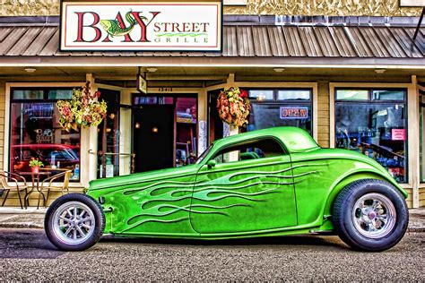green roadster photograph  carol leigh fine art america